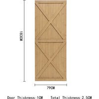183CM Height Pine Wood Garden Gate