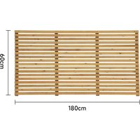 180CM Wide Pine Wood Garden Fence