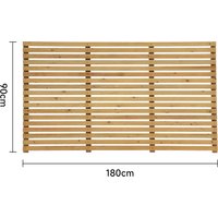 180CM Wide Pine Wood Garden Fence