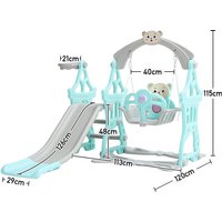 Toddler Swing and Slide Playset