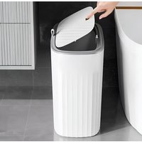 13L Press-to-Open Corner Hanging Trash Bin