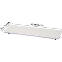Wall-mounted Folding Table with Iron Brackets