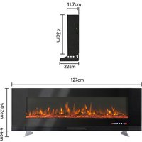 Wall Mounted Electric Fireplace