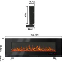 Wall Mounted Electric Fireplace