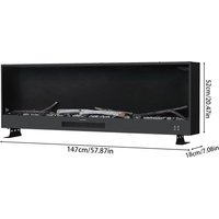Warmth and Modern Elegance Electric Fireplace