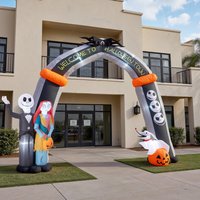 10ft Halloween Inflatable with Build-In LED